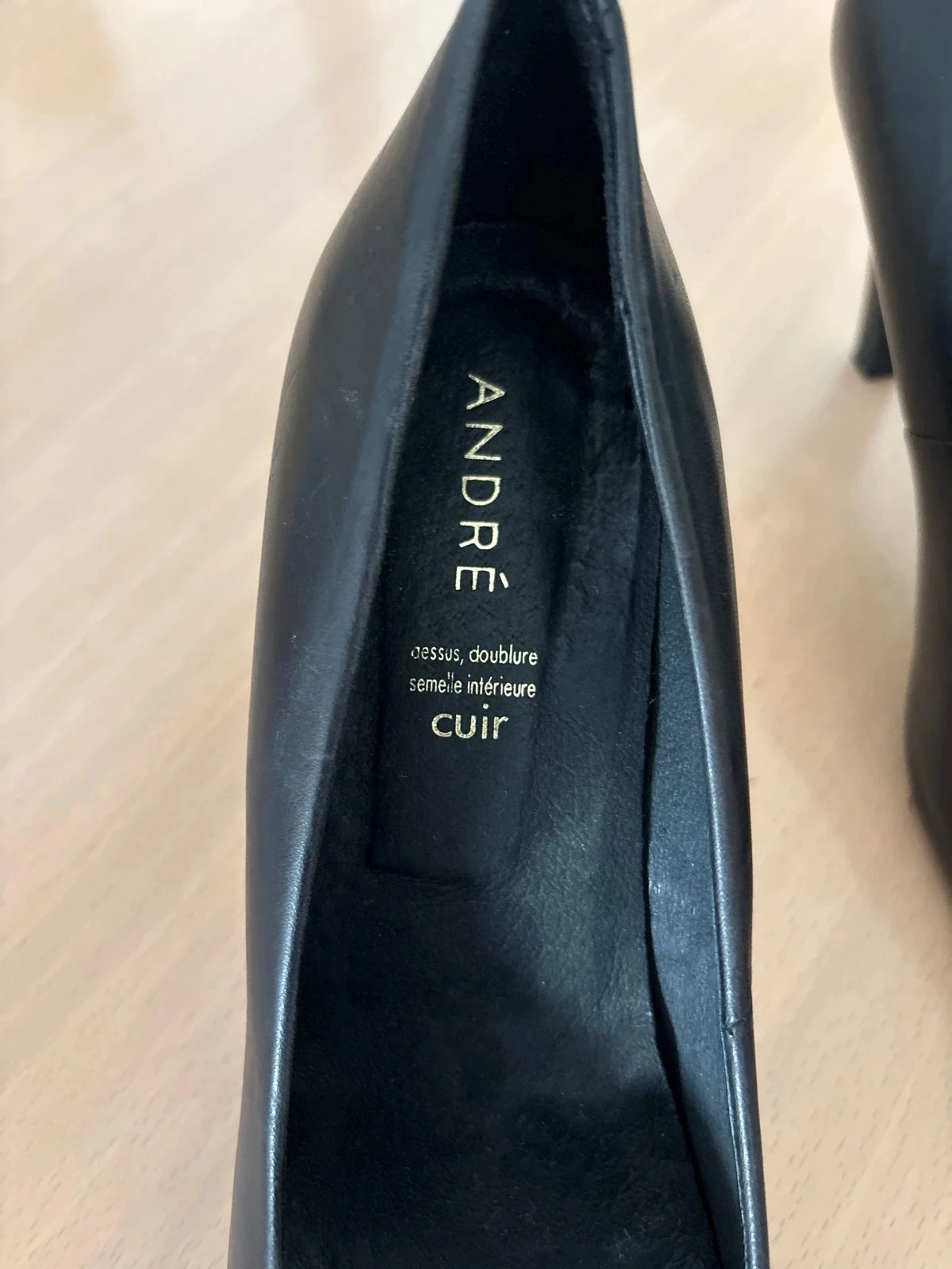Zapatos de tacón negros talla 39 André – photo 5